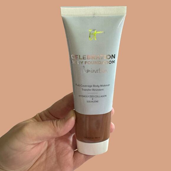 IT Cosmetics Celebration Body Foundation Makeup Full Coverage Body Sealed Deep - Picture 2 of 14